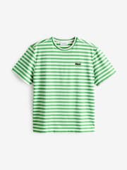 Lacoste Striped Oversized T-Shirt - Image 4 of 4