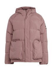 adidas Purple Utilitas Hooded Down Jacket - Image 6 of 6