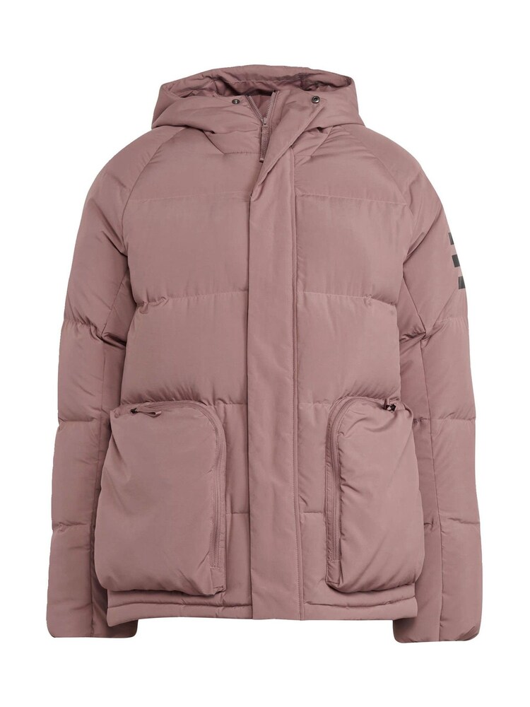 adidas Purple Utilitas Hooded Down Jacket - Image 6 of 6