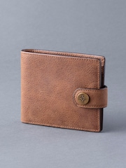 Lakeland Leather Brown Hawksdale Leather Bi-Fold Wallet - Image 1 of 5