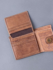Lakeland Leather Brown Hawksdale Leather Bi-Fold Wallet - Image 4 of 5