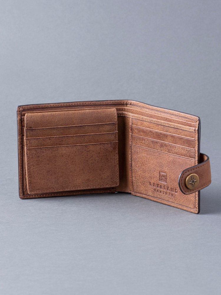 Lakeland Leather Brown Hawksdale Leather Bi-Fold Wallet - Image 5 of 5