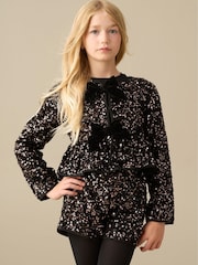 Angel & Rocket Maisie Sequin Jacket - Slika 3 od 4
