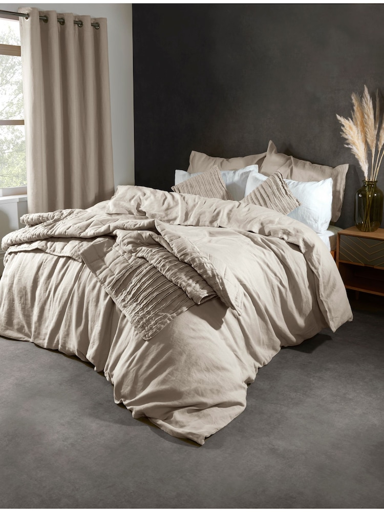 Lazy Linen Linen 100% Linen Washed Cushion - Image 1 of 5