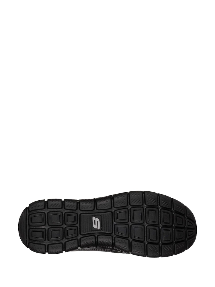 Skechers Black Track Bucolo Sport Mens Shoes - Image 3 of 3