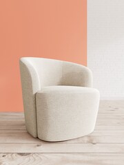 Swoon Houseweave Natural Chalk Ritz Chair - Image 1 of 4