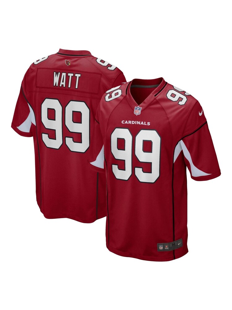 Nike Red NFL Arizona Cardinals Home Game Jersey - J. J. Watt - Image 1 of 3