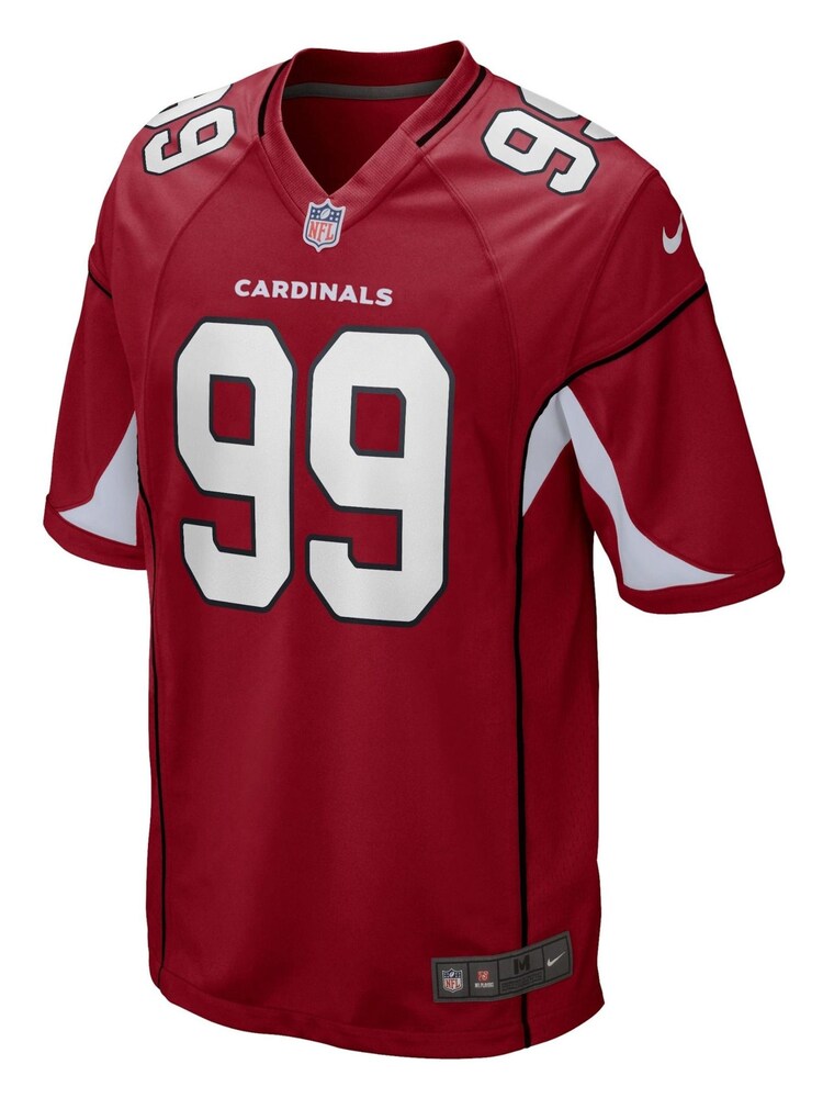 Nike Red NFL Arizona Cardinals Home Game Jersey - J. J. Watt - Image 2 of 3