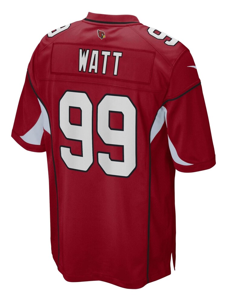 Nike Red NFL Arizona Cardinals Home Game Jersey - J. J. Watt - Image 3 of 3