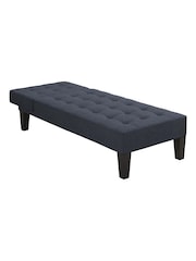 Dorel Home Blue Europe Adalynn Linen Chaise Lounger - Image 4 of 4