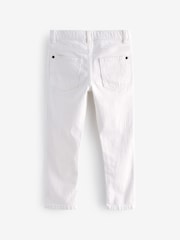 Natural Ecru Skinny Fit Cotton Rich Stretch Jeans (3-17yrs) - Image 2 of 2