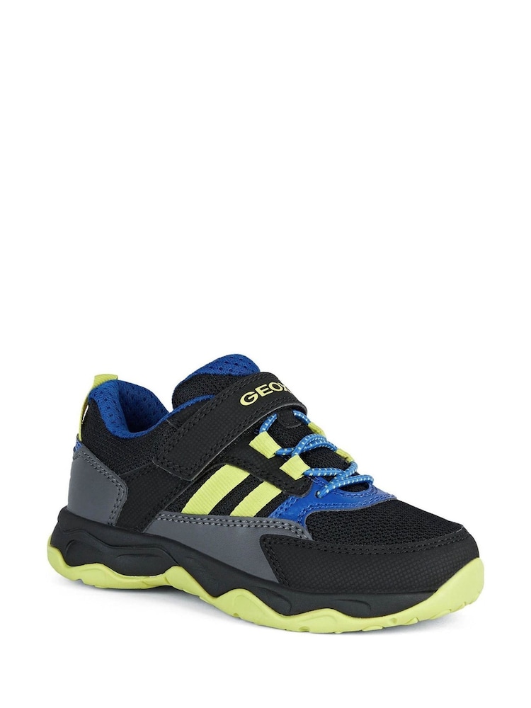 Geox Boys J Calco A Black Sneakers - Image 2 of 4