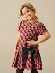 Angel & Rocket Red Zoe Check Bow Dress - Image 3 of 5