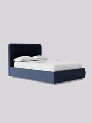 Swoon Houseweave Navy Blue Brockham Divan Bed - Image 3 of 8