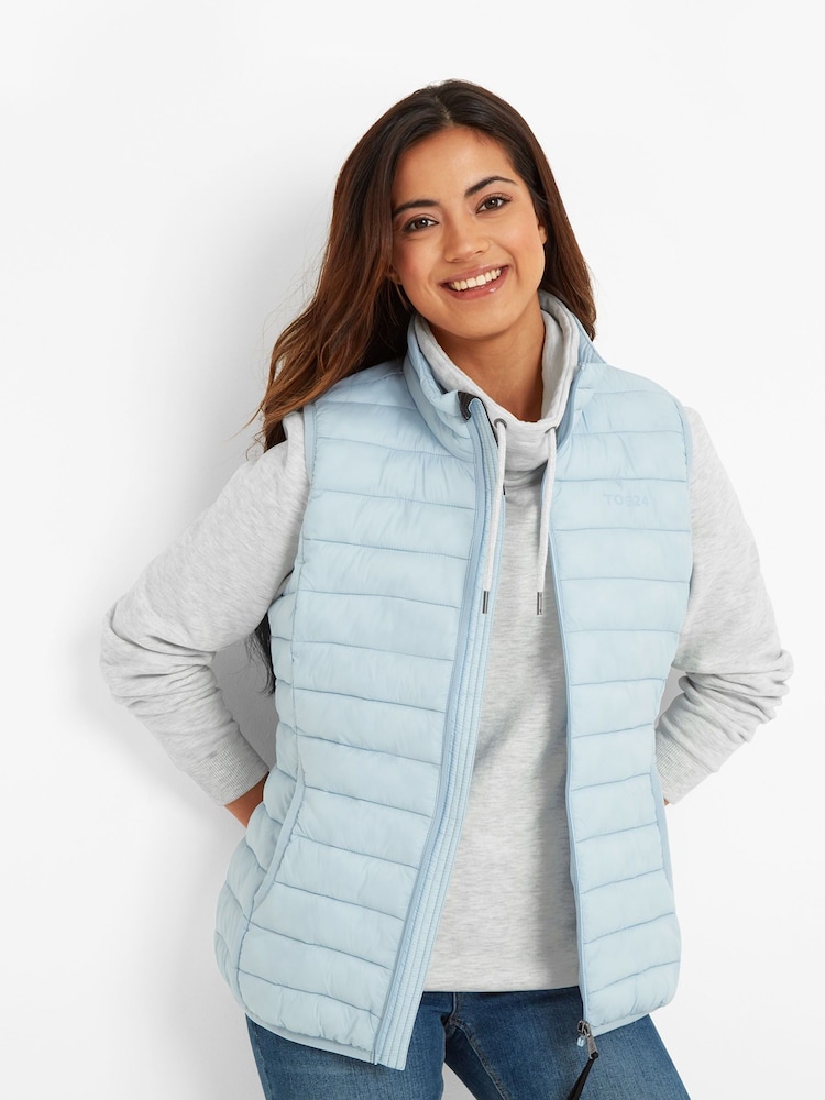 Blauw - Tog 24 Gibson geïsoleerd gilet damesbodywarmer - Image 4 of 7