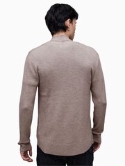 AllSaints Nude Mode Merino Open Cardigan - Image 2 of 6