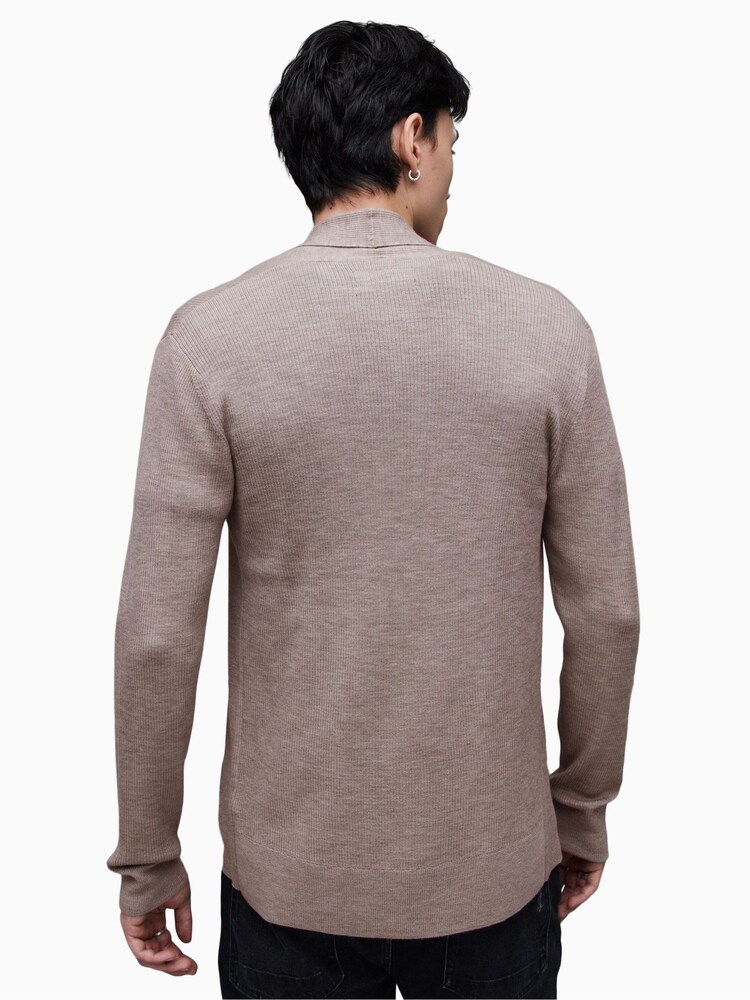 AllSaints Nude Mode Merino Open Cardigan - Image 2 of 6