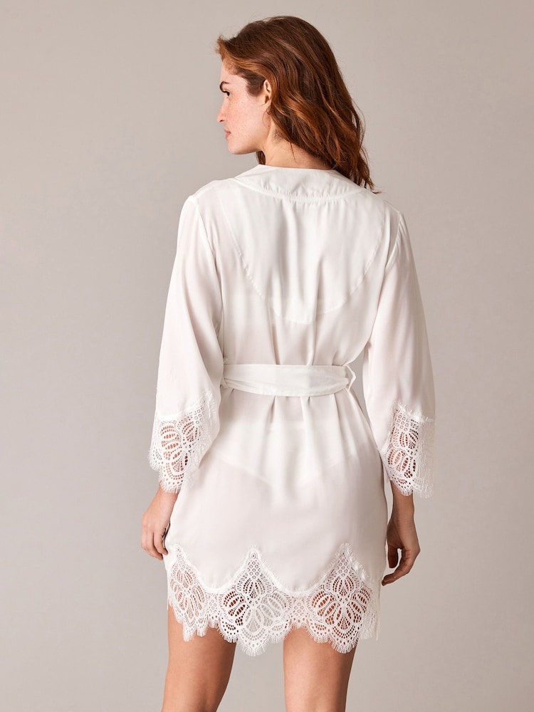 B by Ted Baker Bridal Satin Dressing Gown - Image 3 of 9