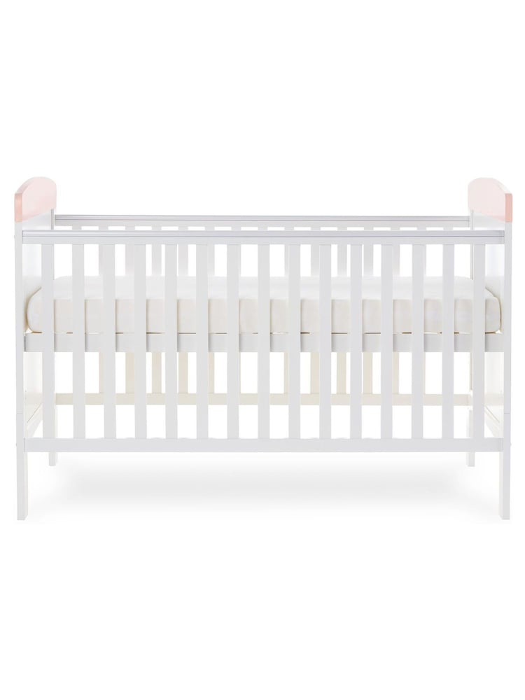 Obaby Pink Grace Inspire Cot Bed - Image 2 of 4
