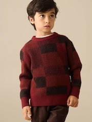 Angel & Rocket Lewis Check Knit Jumper - Bild 5 von 8