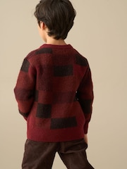 Angel & Rocket Lewis Check Knit Jumper - Bild 6 von 8