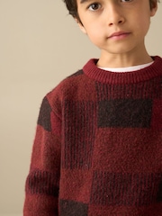Angel & Rocket Lewis Check Knit Jumper - Bild 7 von 8