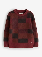 Angel & Rocket Lewis Check Knit Jumper - Bild 8 von 8