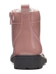 Pink - Clarks Multi Fit Astrol Schnürstiefel in Lack-Optik - Bild 5 von 7