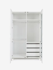 Jasper Conran London White Double Bray Wardrobe - Image 4 of 9