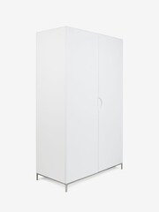 Jasper Conran London White Double Bray Wardrobe - Image 5 of 9