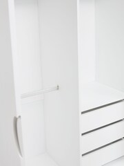 Jasper Conran London White Double Bray Wardrobe - Image 7 of 9