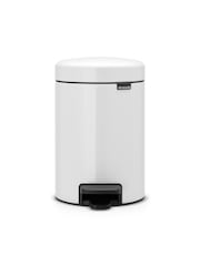 Brabantia White NewIcon 3L Pedal Bin - Image 3 of 6