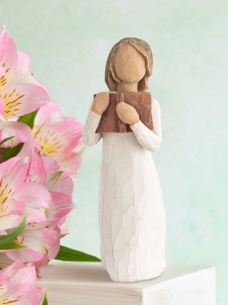 Willow Tree Cream Love of Learning Figurine - Image 1 of 4