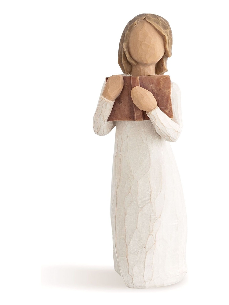 Willow Tree Cream Love of Learning Figurine - Image 4 of 4