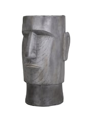 Libra Grey Large Easter Island Planter - Image 3 of 4