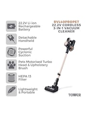 Tower Pink RVL40 Pro Pet Cordless Vacuum - Image 9 of 9