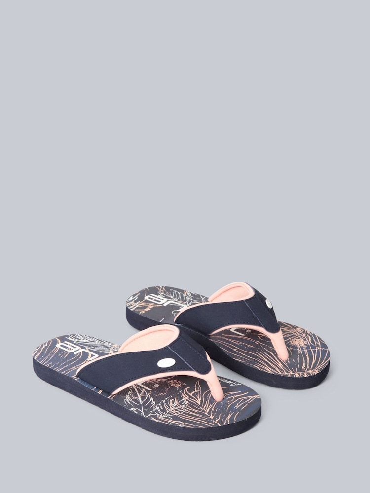 Animal Kids Blue Swish Flip Flops - Image 1 of 1 Animal Kids Blue Swish Flip Flops - Image 1 of 1