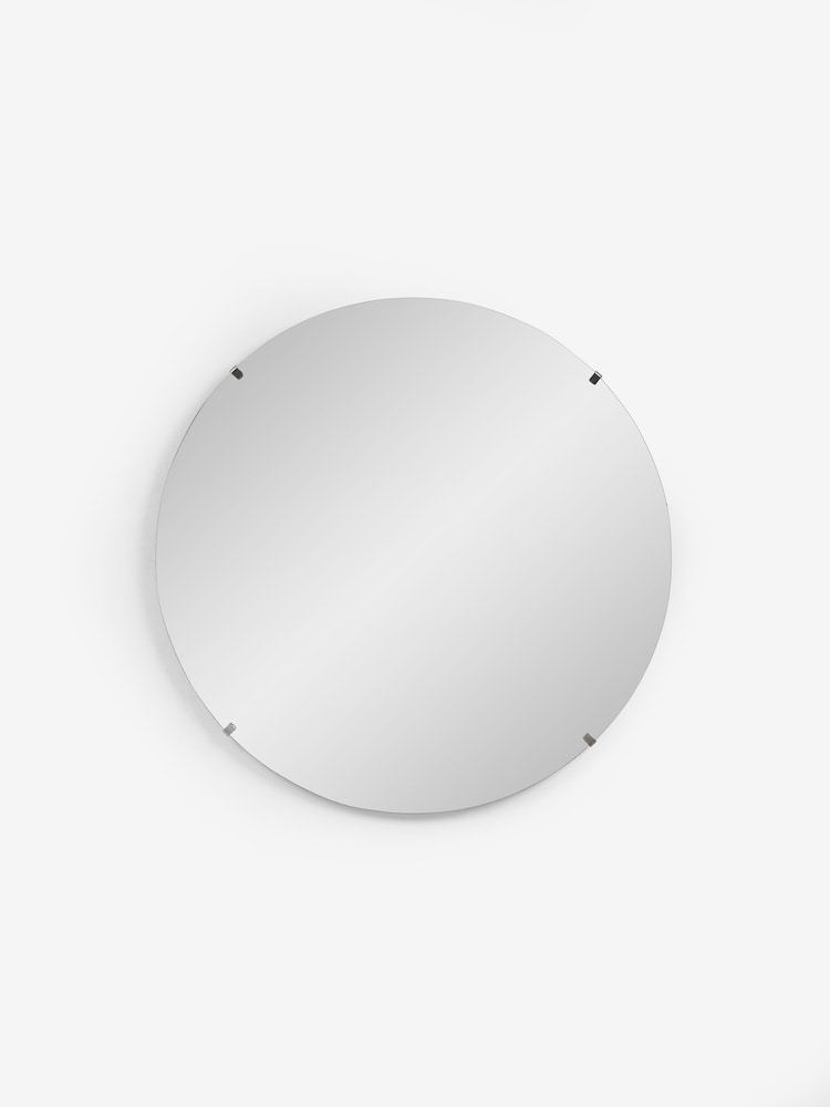 Jasper Conran London Clear Circle Clip Mirror - Image 2 of 3