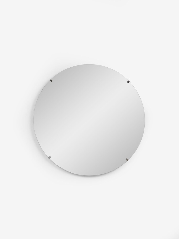 Jasper Conran London Clear Circle Clip Mirror - Image 2 of 3 Jasper Conran London Clear Circle Clip Mirror - Image 2 of 3