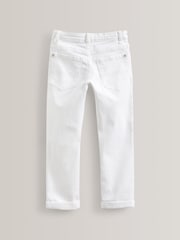 White Regular Fit Stretch Jeans (3-17yrs) - Image 2 of 2