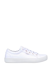 Skechers White Bobs Extra Cute Womens Trainers - Image 1 of 5
