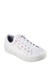 Skechers White Bobs Extra Cute Womens Trainers - Image 3 of 5