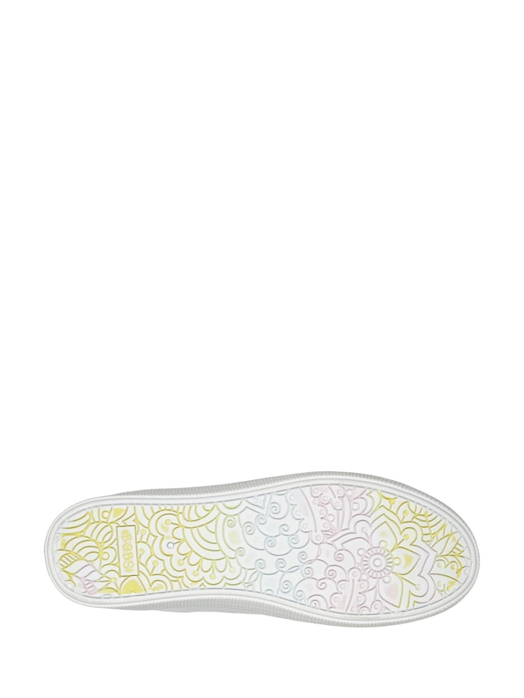 Skechers White Bobs Extra Cute Womens Trainers - Image 5 of 5