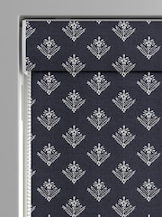 Laura Ashley Blue Lady Fern Made To Measure Roman Blinds - Image 3 of 6