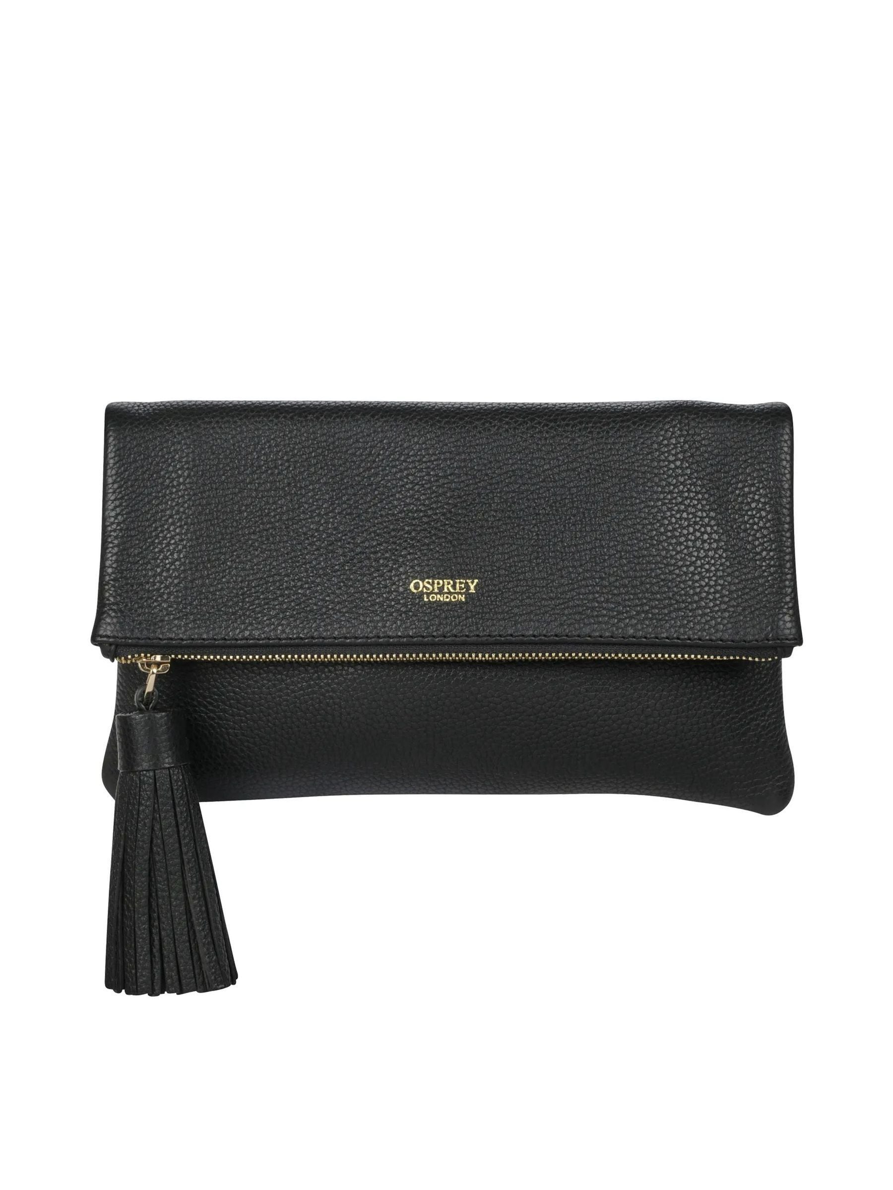 Buy OSPREY LONDON Bexley Grainy Hide Leather Clutch Bag from Next Luxembourg