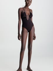 Calvin Klein Black Core Multi Ties One Piece Swimsuit - Image 2 of 4