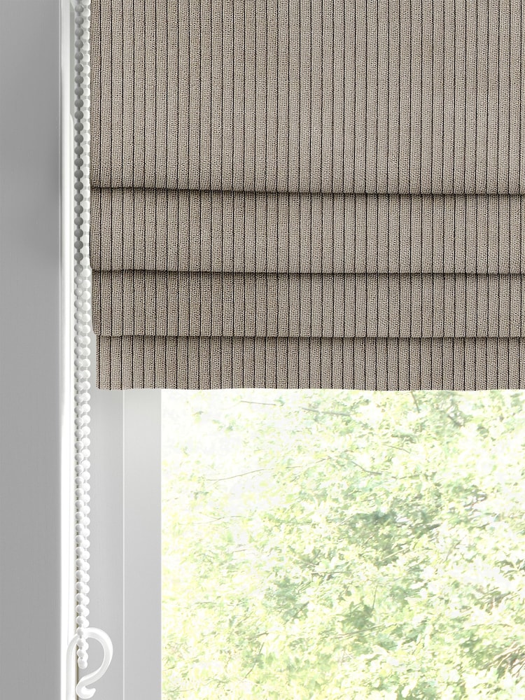 Stone Natural Jangga Made To Measure Roman Blinds - Image 2 of 6