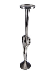 Fifty Five South White Twist Candle Holder - Image 3 of 4