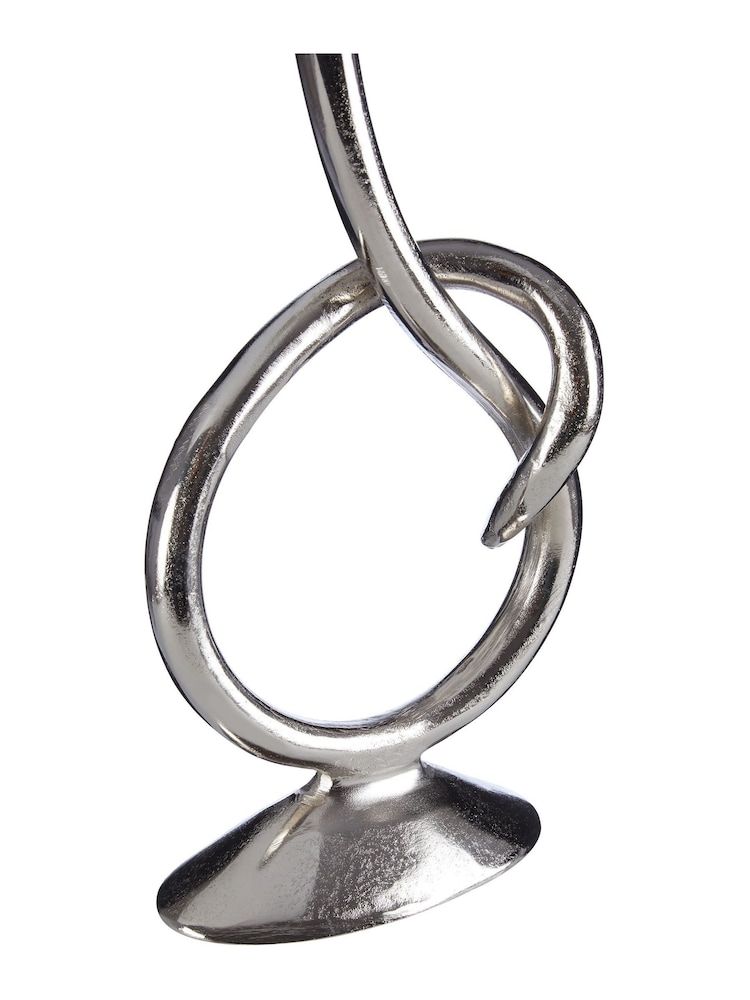 Fifty Five South White Twist Candle Holder - Image 4 of 4