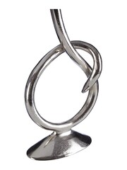 Fifty Five South White Twist Candle Holder - Image 5 of 5